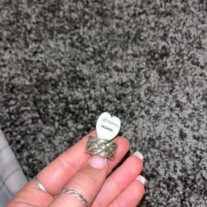 Brighton Silver Knot Ring